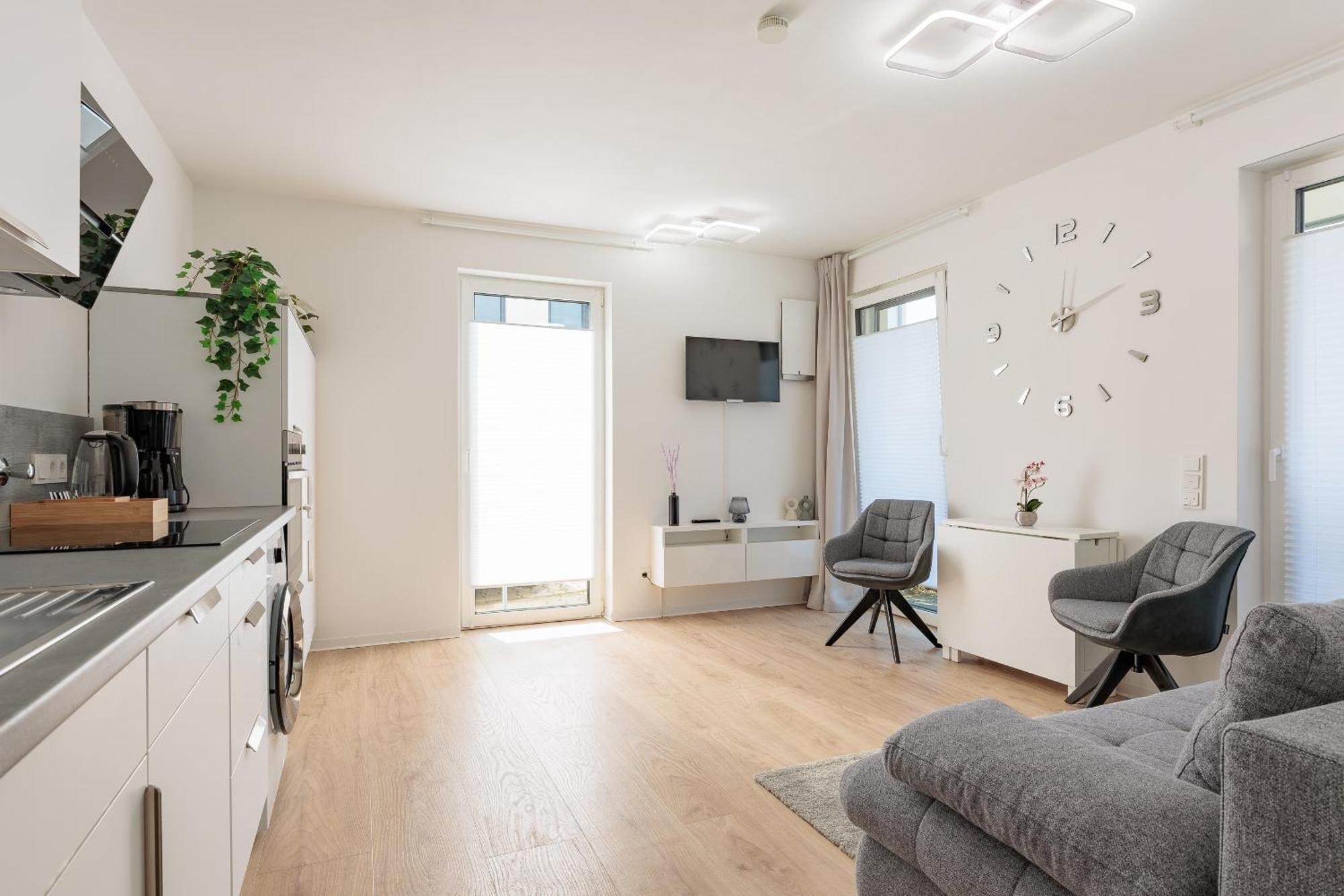 Apartment Zum Wohlfuehlen Mit 2 Zimmern I Garten I Terrasse I Kuechenzeile I Pkw-Parkplatz Іббенбюрен Екстер'єр фото